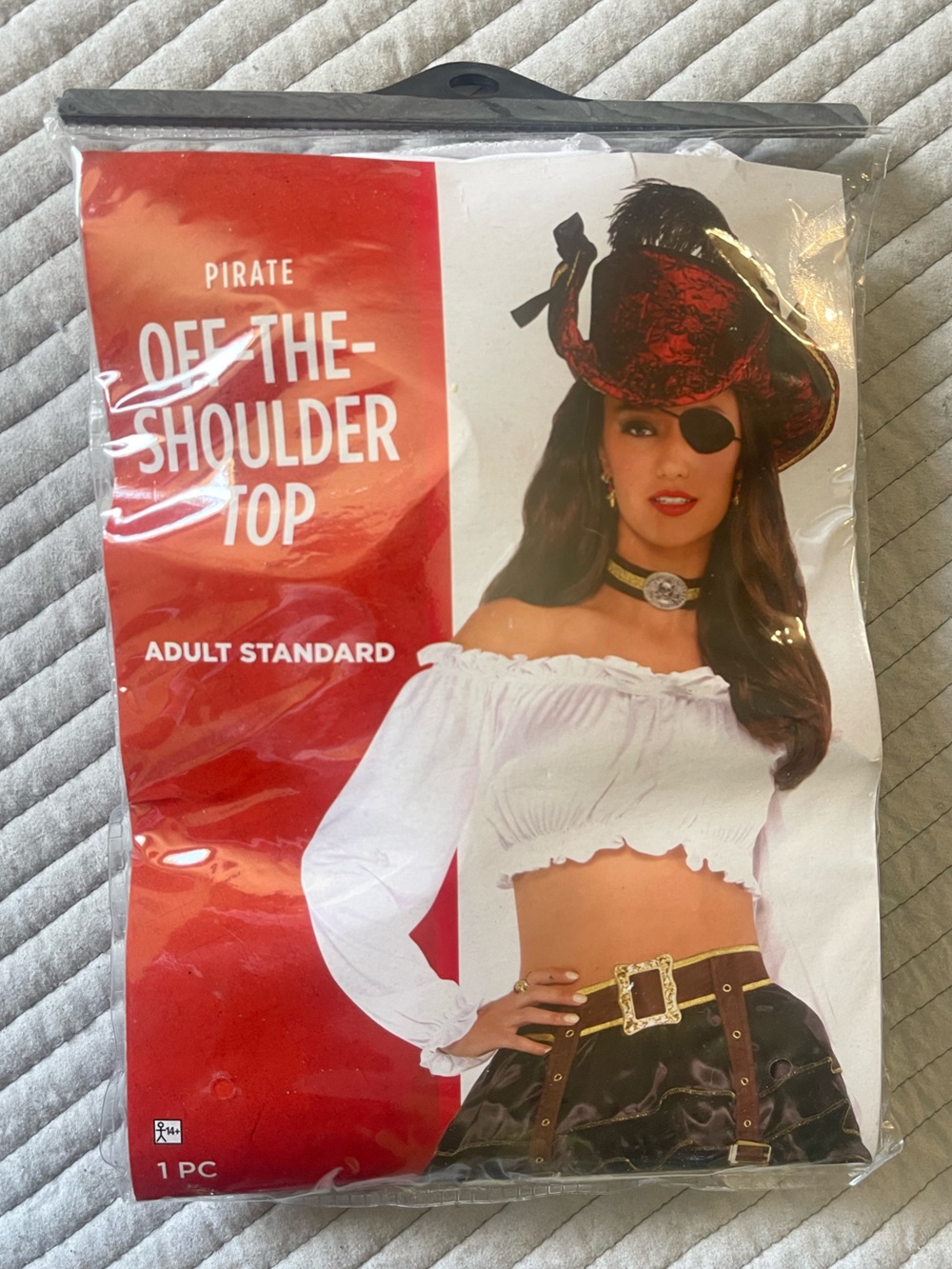 White Off-Shoulder Ruffle Crop Top